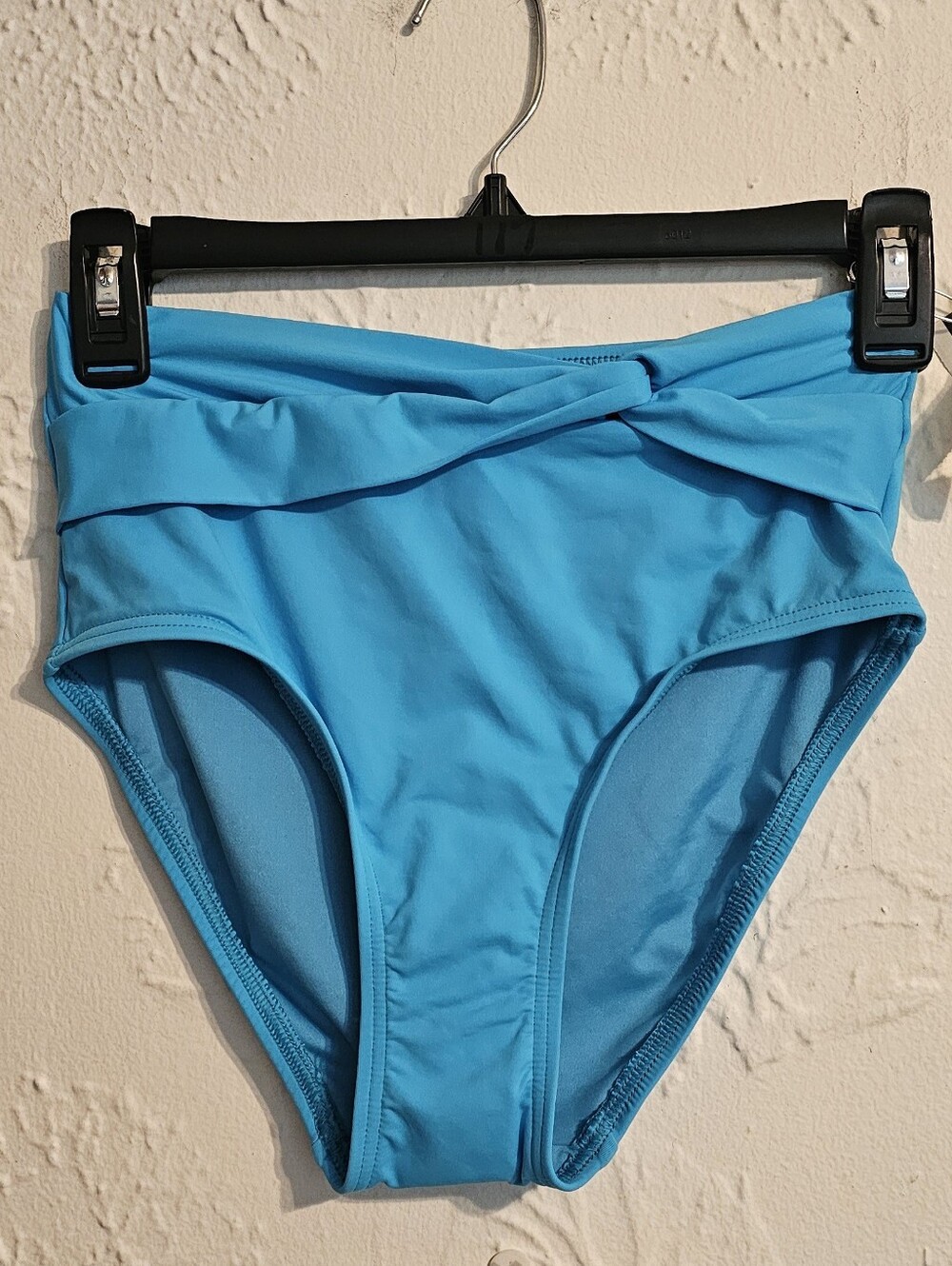 Lands' End Bikini Swim Bottom Turquoise NWT Size 2